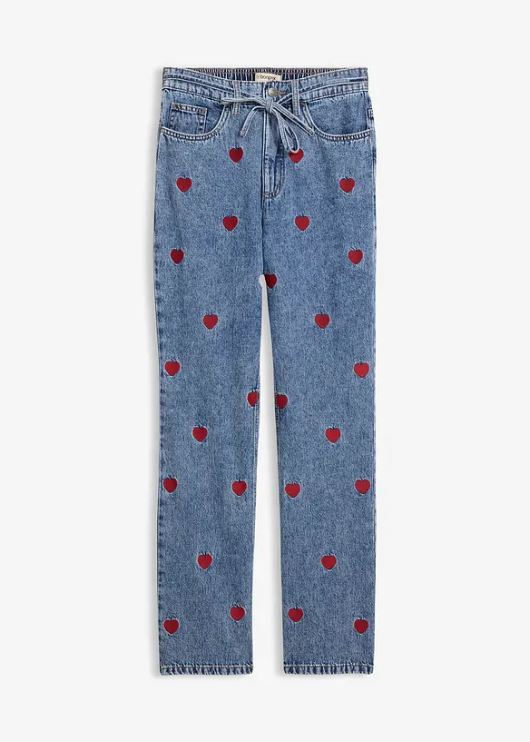 Loose Fit Straight-jeans High Waist, bonprix