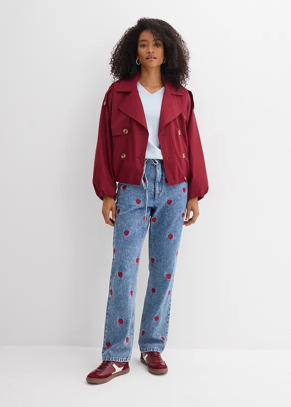 Loose Fit Straight-jeans High Waist, bonprix