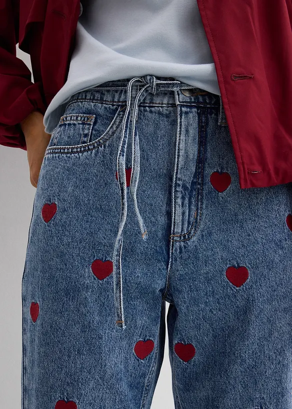 Loose Fit Straight-jeans High Waist, bonprix