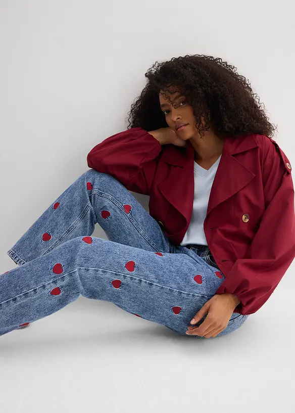 Loose Fit Straight-jeans High Waist, bonprix