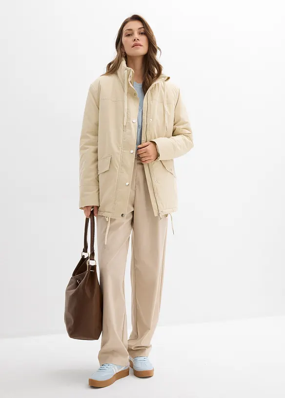 Lett vattert jakke, bonprix