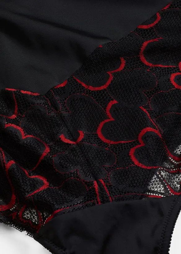 Shape-body med blonder, lett formende, bonprix