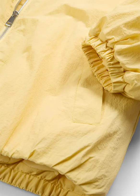 Vannavvisende bomberjakke, med boblekant, bonprix