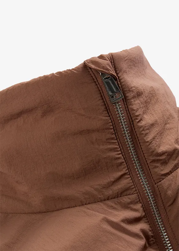 Vannavvisende bomberjakke, med boblekant, bonprix