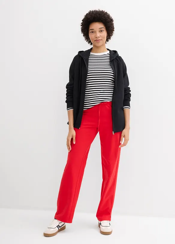 Joggebukse i 100% &oslash;kologisk bomull, bonprix