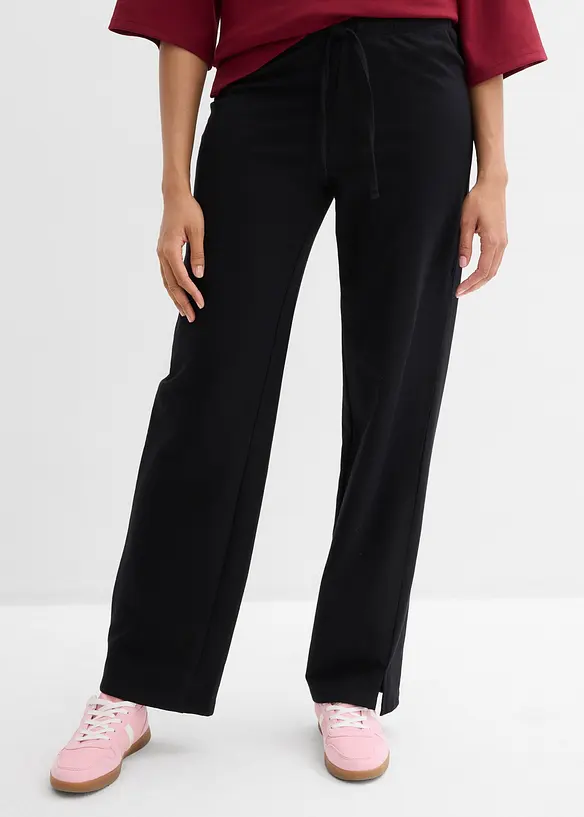 Joggebukse i 100% &oslash;kologisk bomull, bonprix