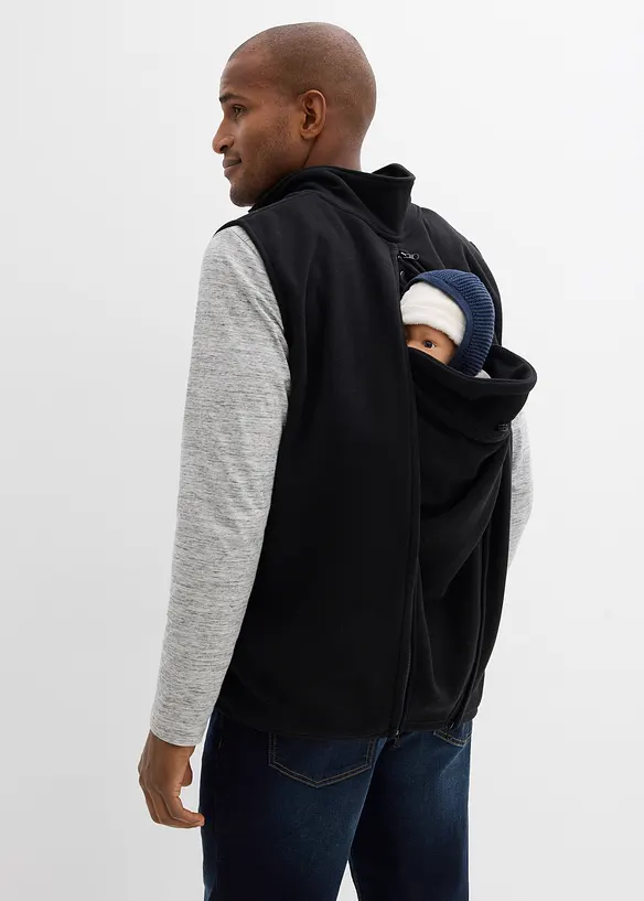 Vest med b&aelig;reinnlegg til herre, bonprix