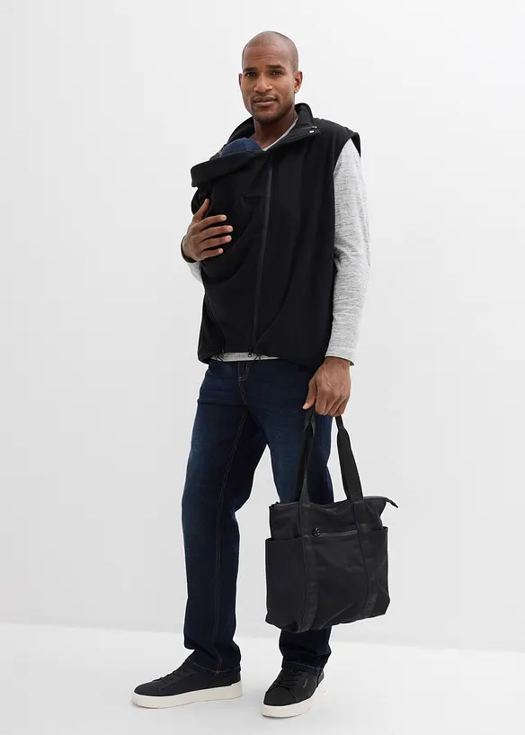 Vest med b&aelig;reinnlegg til herre, bonprix