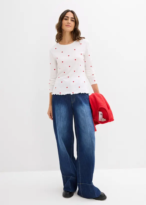 Langermet topp, bonprix