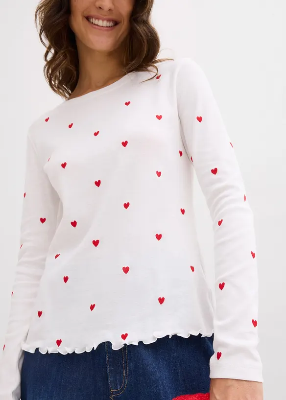 Langermet topp, bonprix