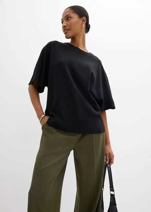 Topp i formstabil jersey, bonprix