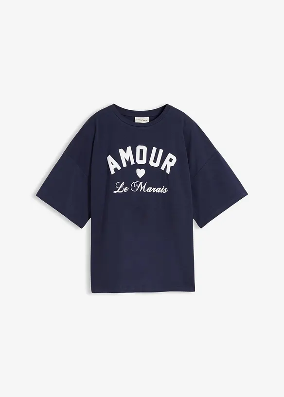 T-skjorte av elastisk, &oslash;kologisk bomullsmiks, bonprix