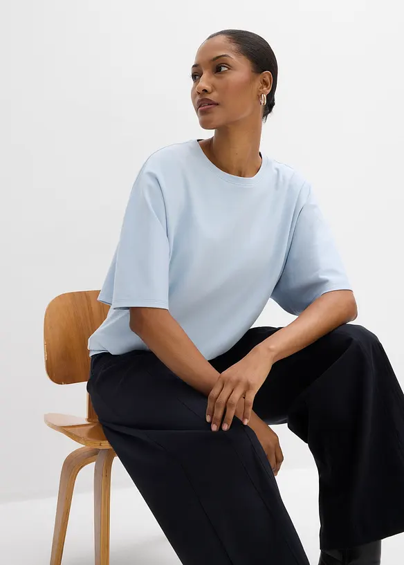 Topp i formstabil jersey, bonprix