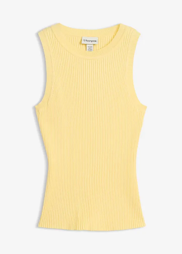 Strikket topp med viskose, bonprix