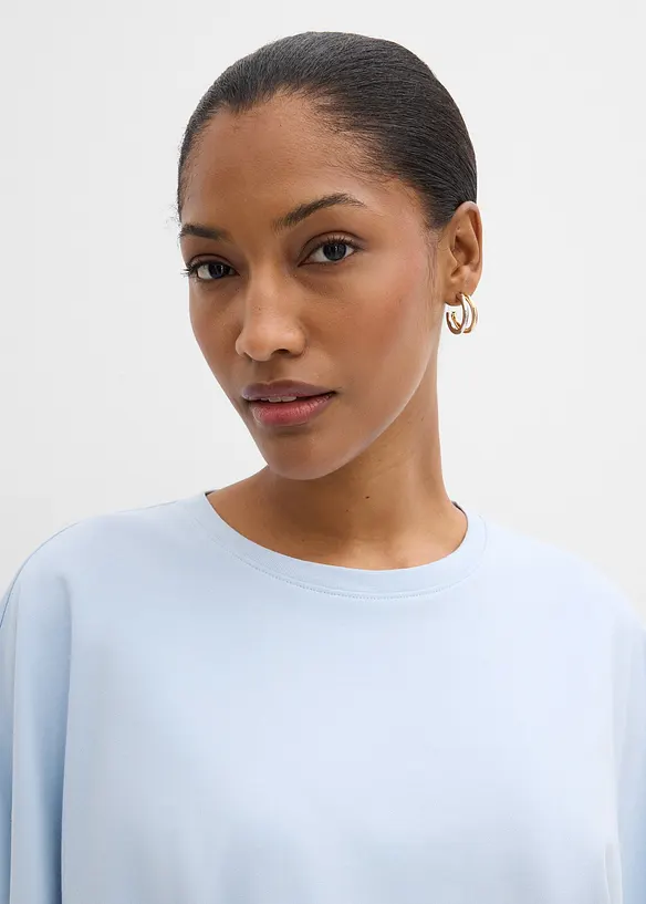 Topp i formstabil jersey, bonprix