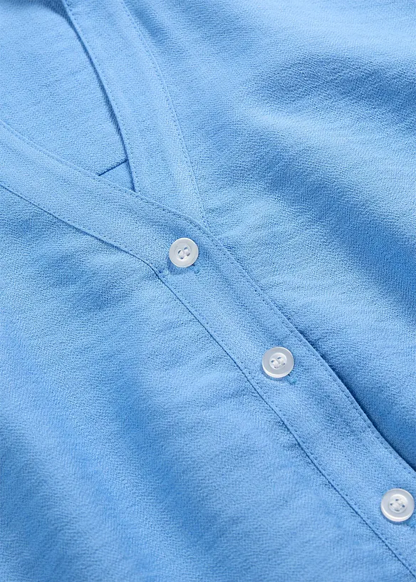 Boxy bluse av viskosemiks, bonprix