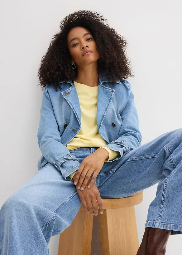 Barrel-jeans Mid Waist, bonprix