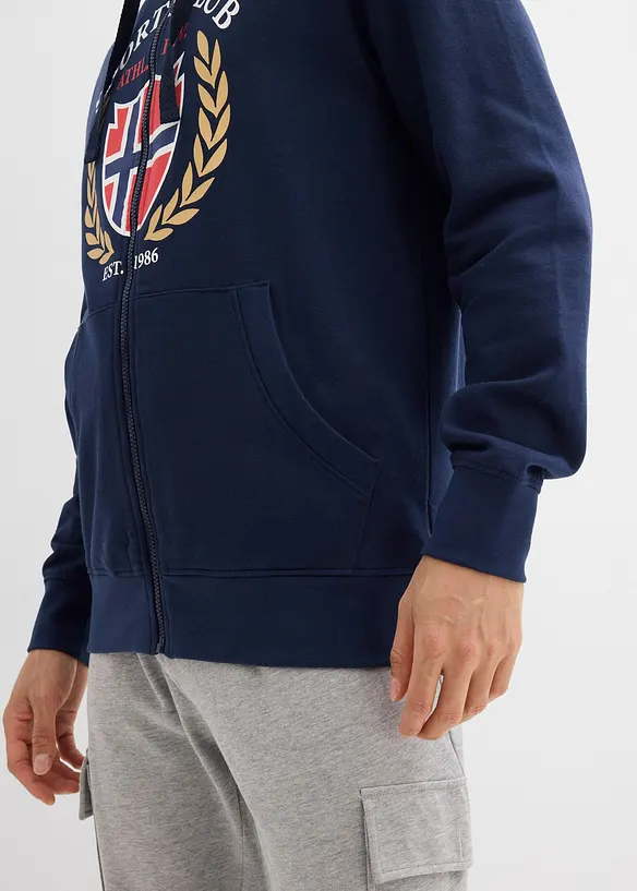 Hettejakke i 100% bomull, bonprix