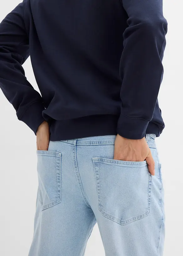 Relaxed Fit-jeans med stretch, Straight, bonprix