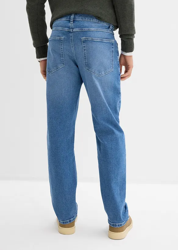 Relaxed Fit-jeans med stretch, Straight, bonprix