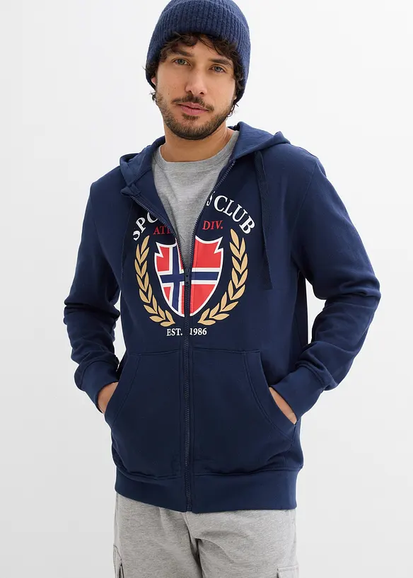 Hettejakke i 100% bomull, bonprix