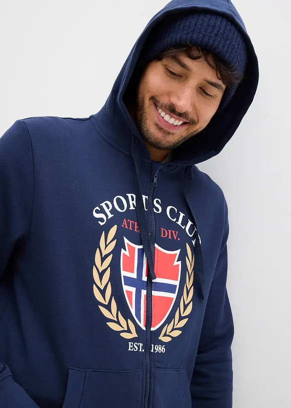 Hettejakke i 100% bomull, bonprix