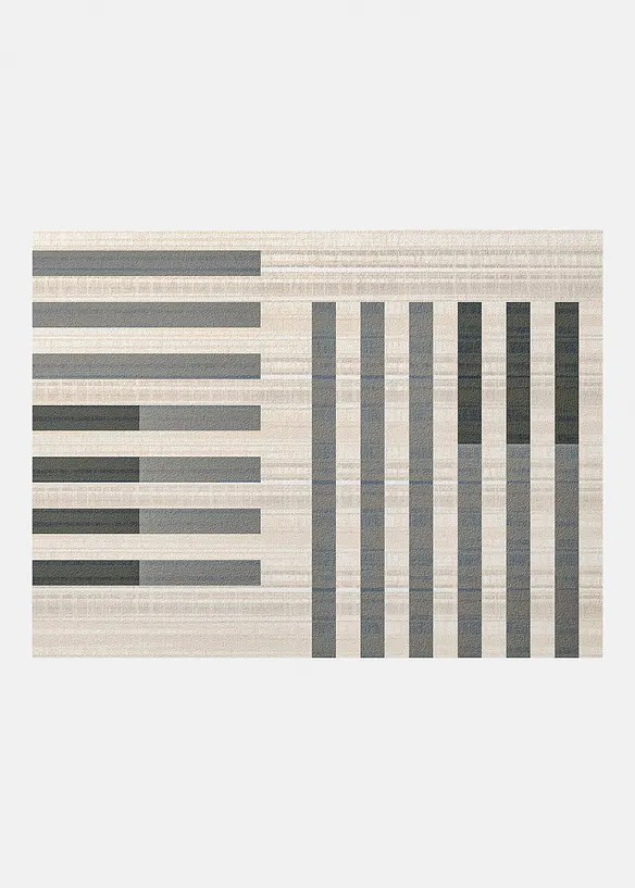 Vaskbar d&oslash;rmatte med grafisk m&oslash;nster, bonprix