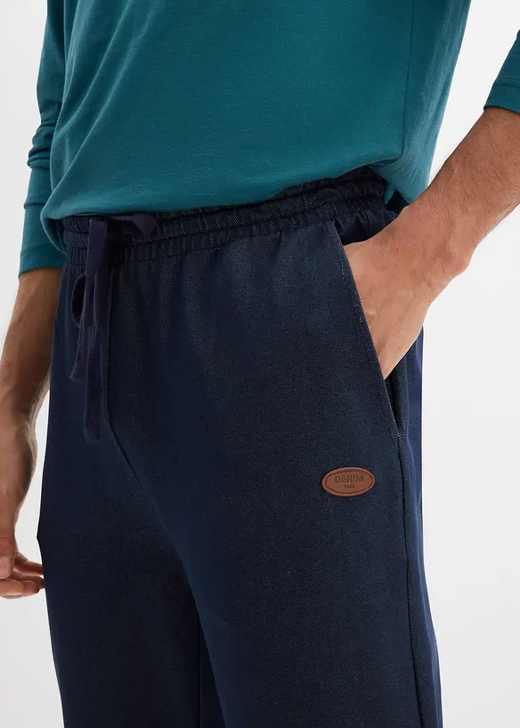 Joggebukse i denimstil, bonprix