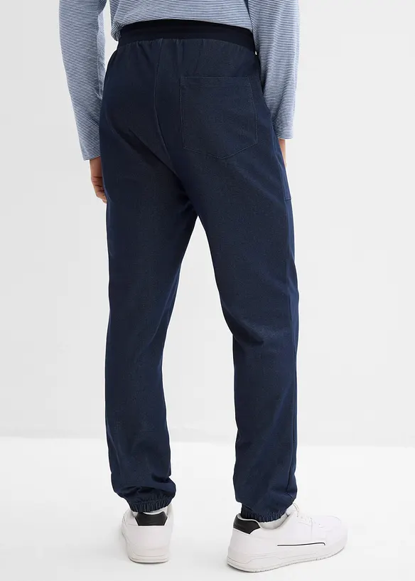 Joggebukse i denimstil, bonprix