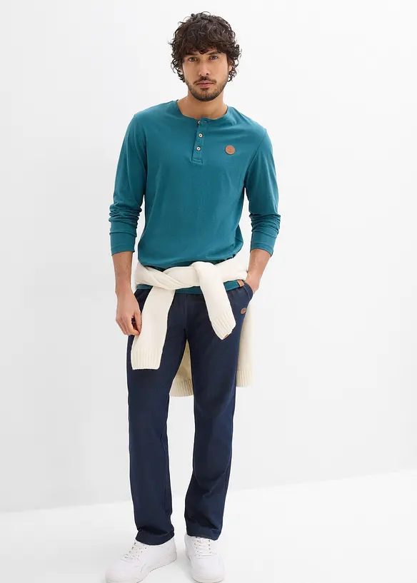 Joggebukse i denimstil, bonprix