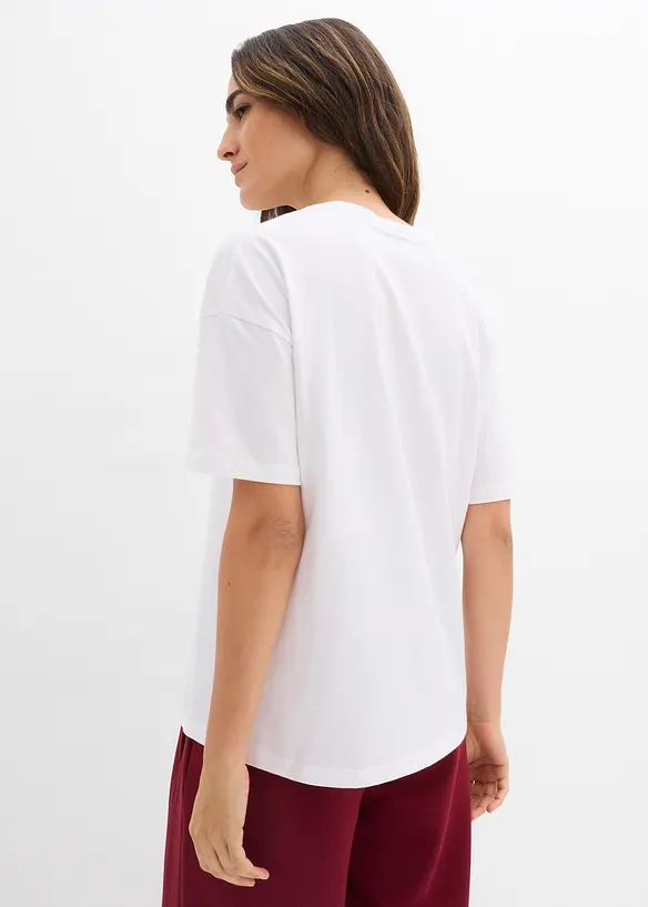 T-skjorte i 100% &oslash;kologisk bomull, bonprix