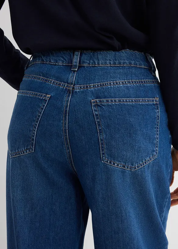 Wide Leg-jeans High Waist, bonprix