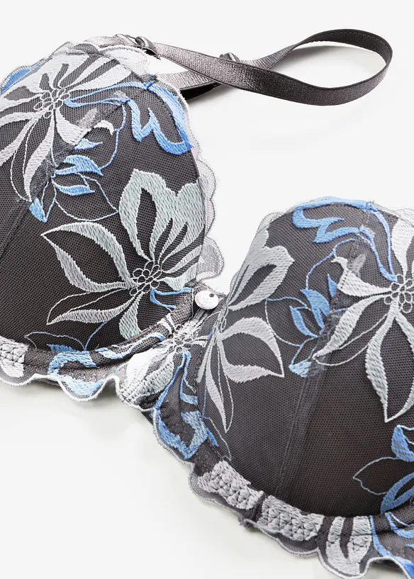 Balconette-BH med nydelig broderi, bonprix