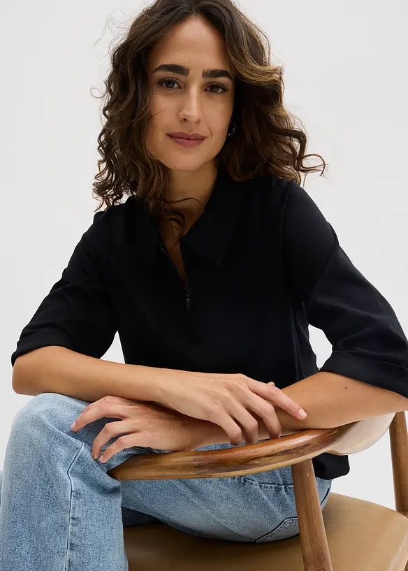 Trikotbluse, bonprix