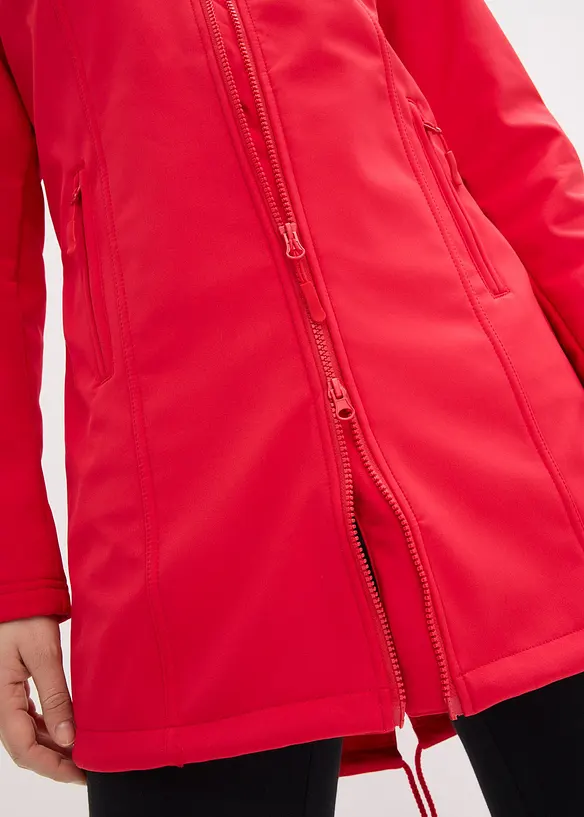 Softshell-parkas, vannavst&oslash;tende, bonprix