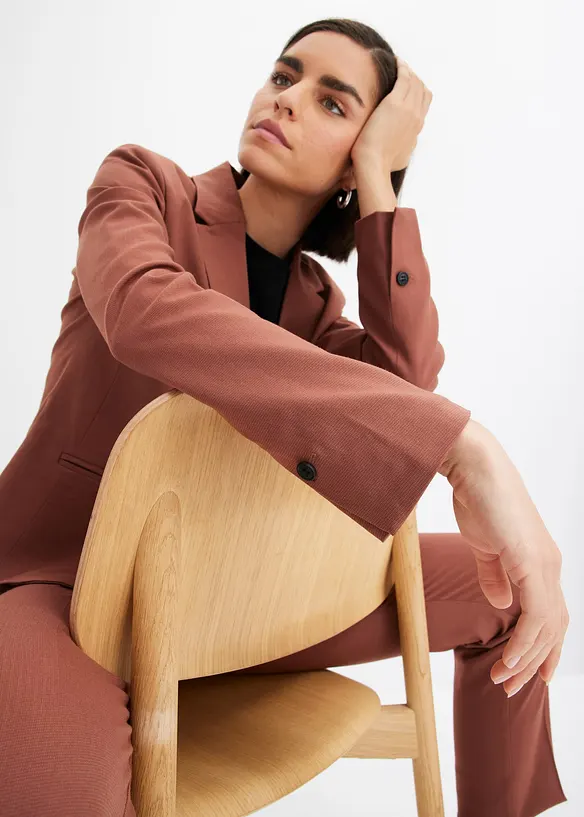 Blazer med passepoilerte lommer, bonprix