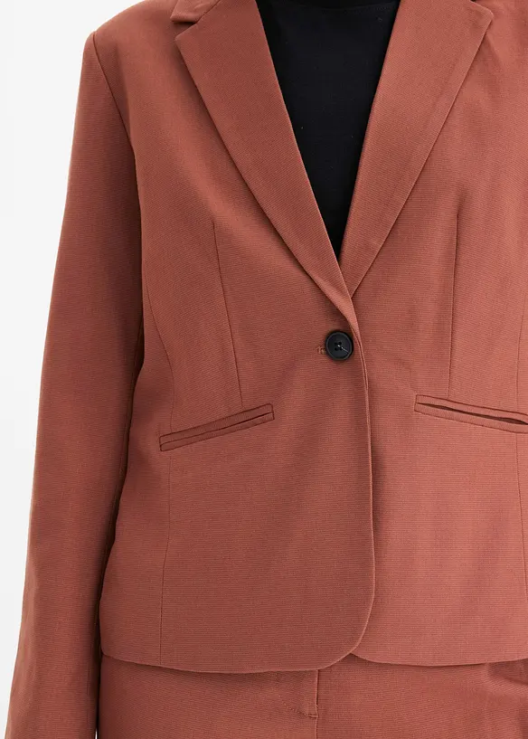 Blazer med passepoilerte lommer, bonprix