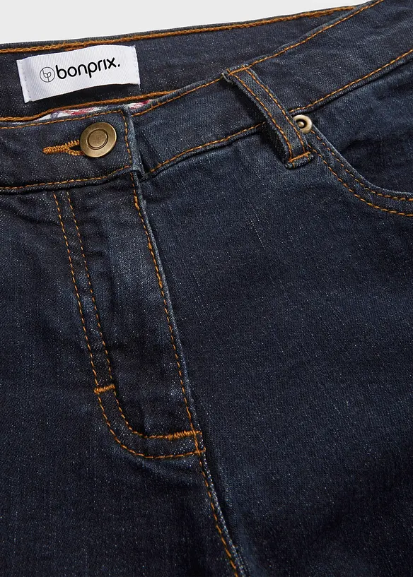 Straight-jeans Mid Waist, Stretch, bonprix
