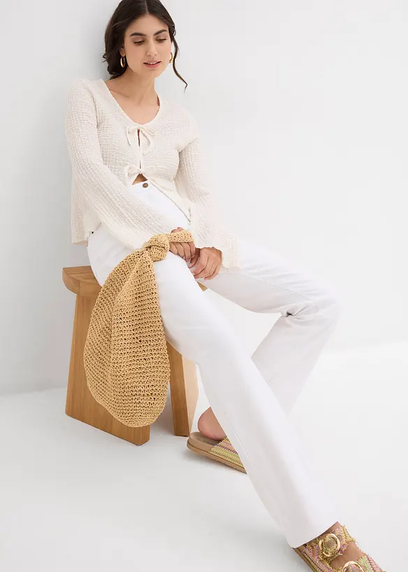 Straight-jeans Mid Waist, Stretch, bonprix