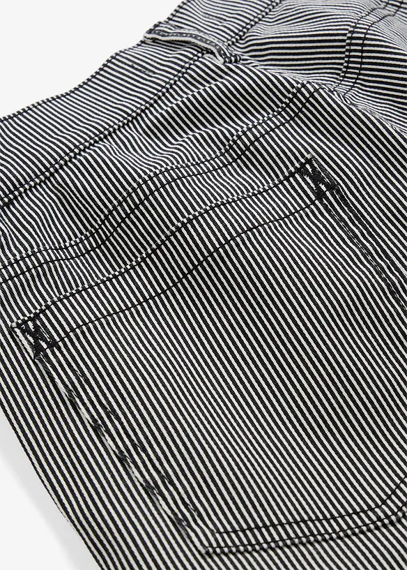 Barrel bukse med stripem&oslash;nster, bonprix