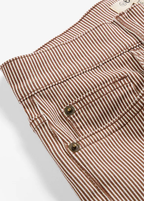 Ballongbukse med stripem&oslash;nster, bonprix