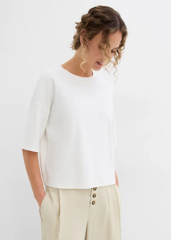 T-skjorte i 100% &oslash;kologisk bomull, bonprix