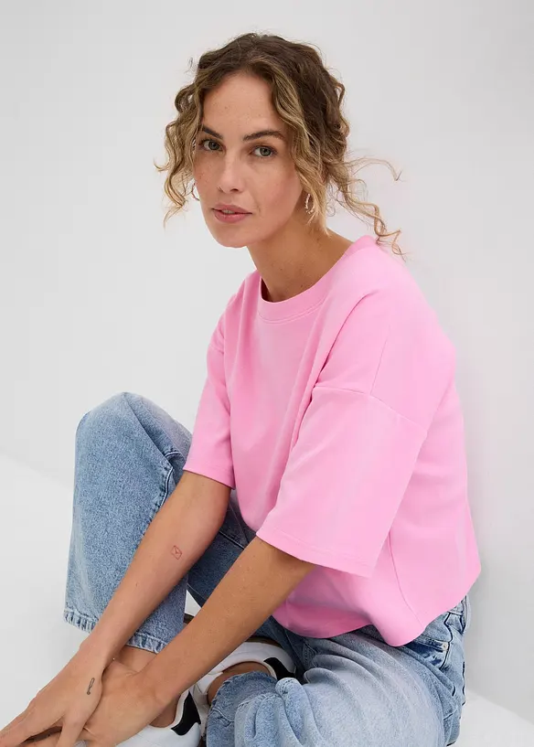 T-skjorte i 100% &oslash;kologisk bomull, bonprix