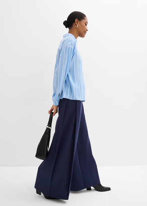 Skjorte i tynn sateng, bonprix