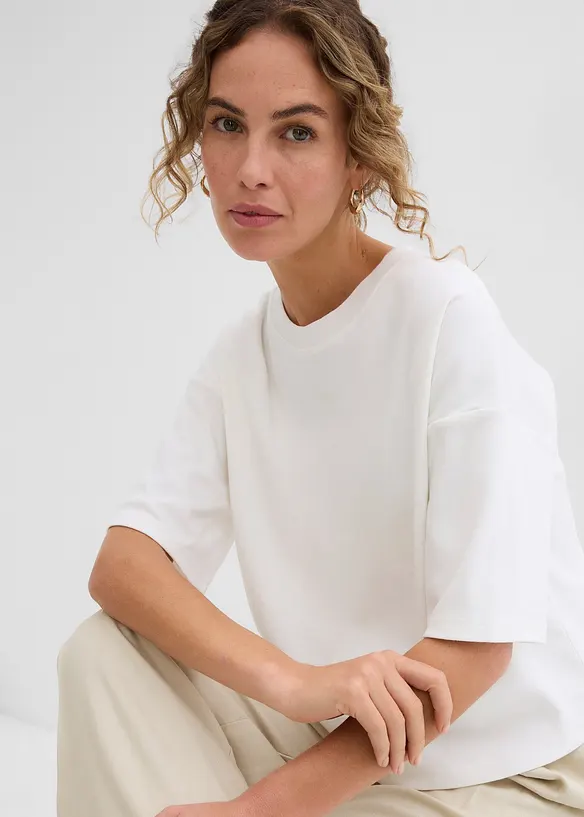 T-skjorte i 100% &oslash;kologisk bomull, bonprix