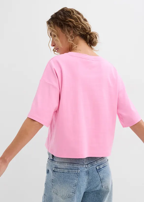 T-skjorte i 100% &oslash;kologisk bomull, bonprix