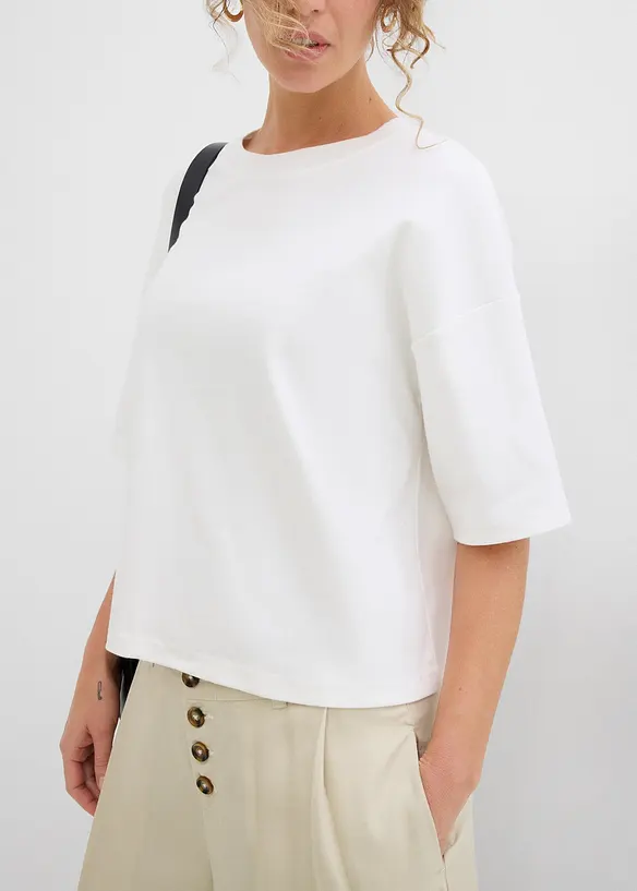 T-skjorte i 100% &oslash;kologisk bomull, bonprix