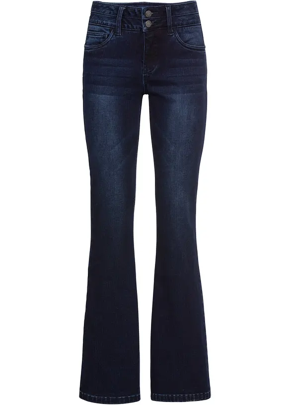 Bootcut-jeans High Waist, Shaping ultrasoft, bonprix