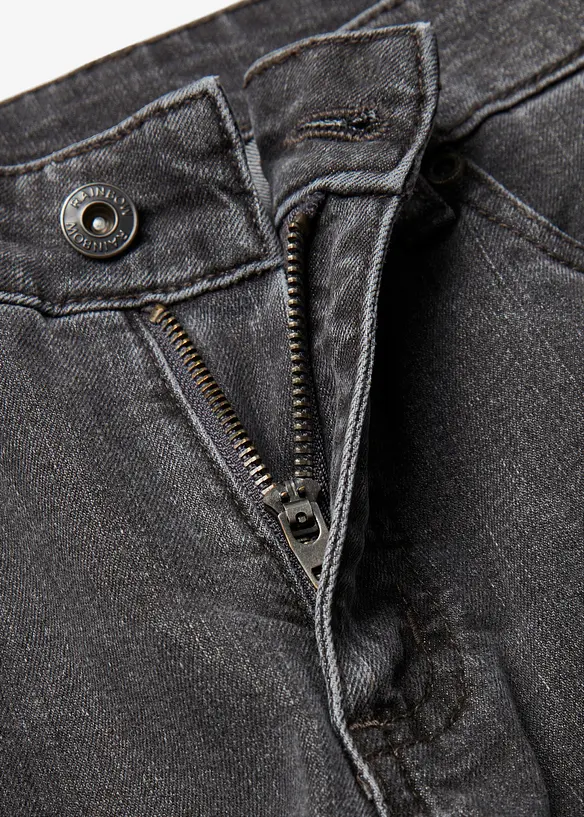 Wide Leg-jeans, Mid Waist, Stretch, bonprix