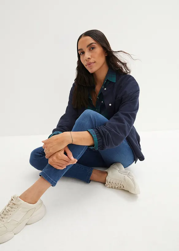 Slim Fit-jeans High Waist, Shaping, bonprix